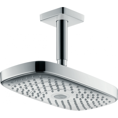 Потолочная душевая лейка Hansgrohe Croma Select 180 2JET Ecosmart с держателем